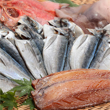 画像をギャラリービューアに読み込む, 坐漁荘特製干物セット